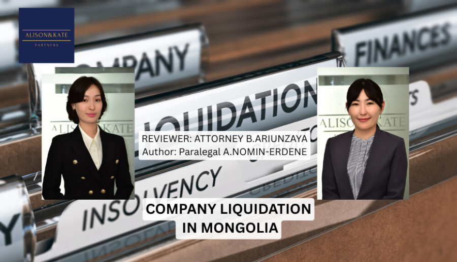 COMPANY LIQUIDATION IN MONGOLIA